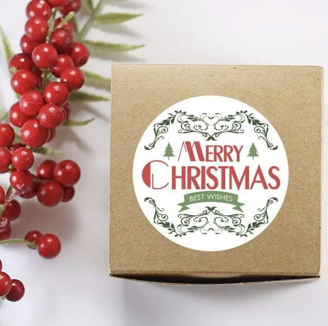 Miso - Korean Children Fashion - #kidsshorts - Christmas Sticker