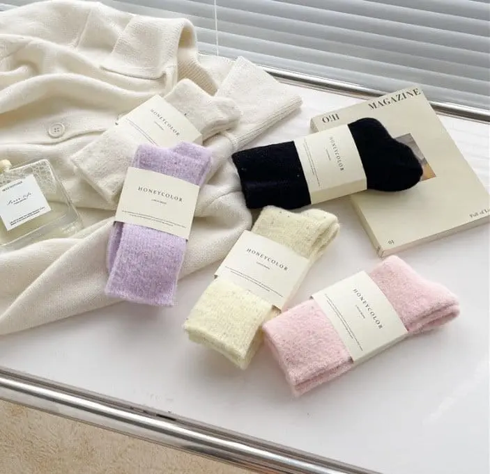 Miso - Korean Children Fashion - #kidsstore - Mom Honey Socks - 8