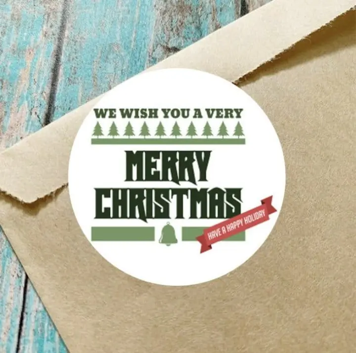 Miso - Korean Children Fashion - #kidsstore - Christmas Sticker - 2