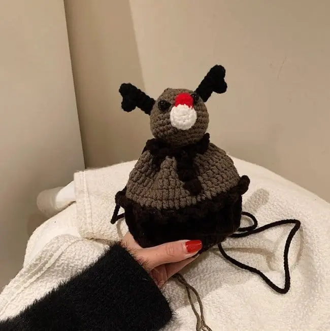 Miso - Korean Children Fashion - #kidsstore - Merry Knit Bag - 6