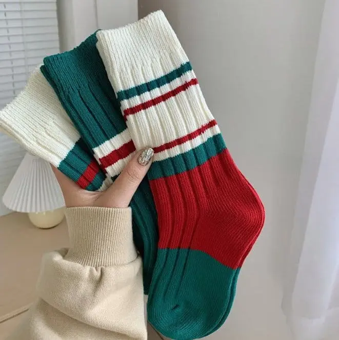 Miso - Korean Children Fashion - #kidzfashiontrend - Mom Christmas Socks - 10