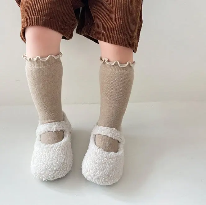 Miso - Korean Children Fashion - #kidzfashiontrend - Winter Shirring Tights - 5