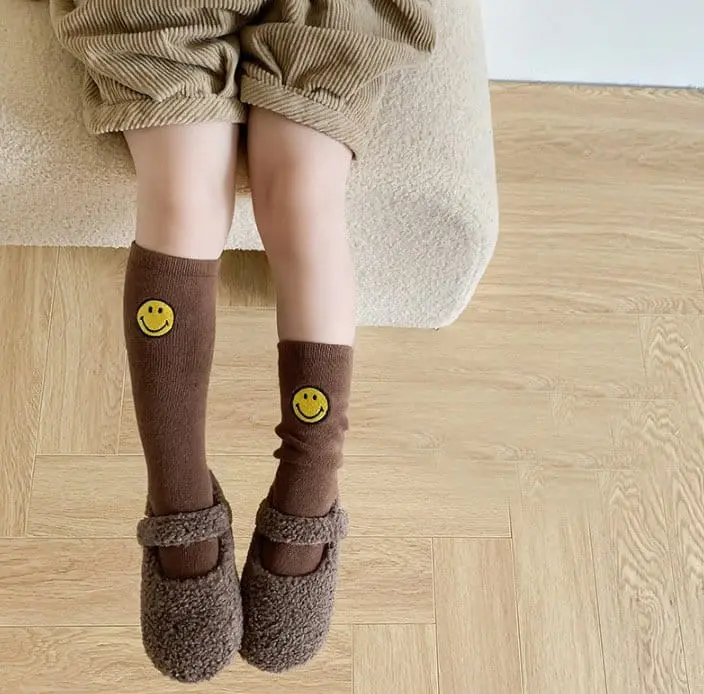 Miso - Korean Children Fashion - #kidsstore - Winter Smile Tights - 4