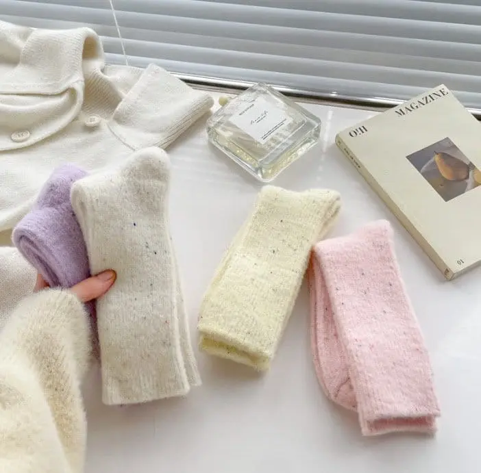 Miso - Korean Children Fashion - #littlefashionista - Mom Honey Socks - 11