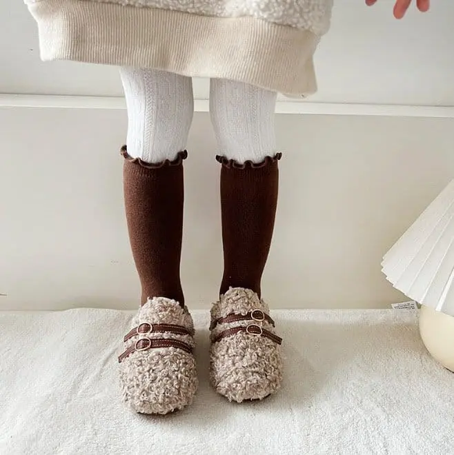 Miso - Korean Children Fashion - #littlefashionista - Winter Shirring Tights - 7