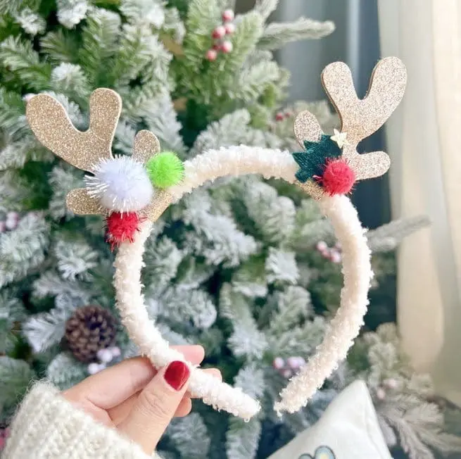 Miso - Korean Children Fashion - #littlefashionista - Pom Rudolph Hairband