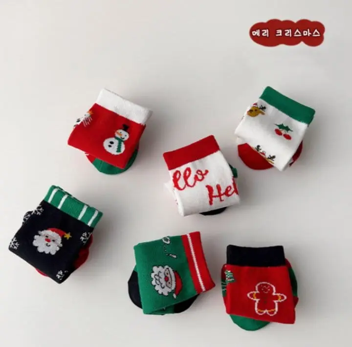 Miso - Korean Children Fashion - #magicofchildhood - Jungle Socks SEt  - 10