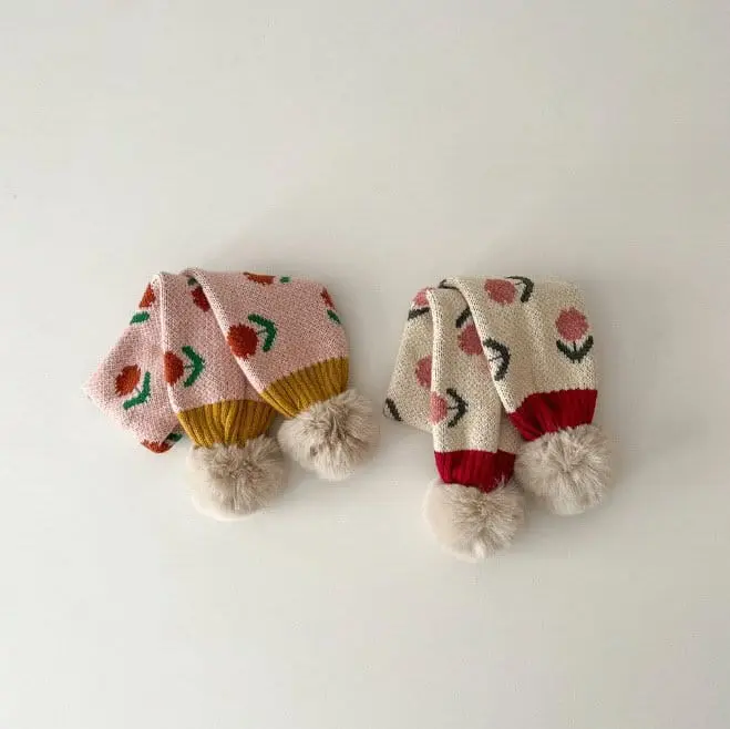 Miso - Korean Children Fashion - #magicofchildhood - Flower Muffler - 8