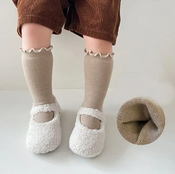 Miso - Korean Children Fashion - #prettylittlegirls - Winter Shirring Tights - 10