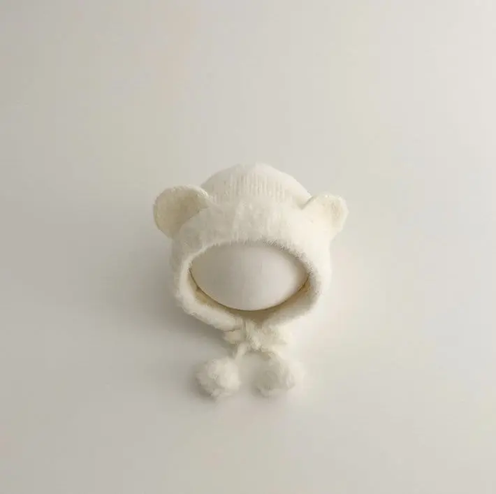 Miso - Korean Children Fashion - #minifashionista - Bell Bear Bonnet - 4