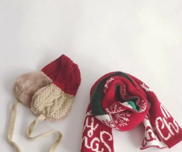 Miso - Korean Children Fashion - #stylishchildhood - Christmas Earmuff - 5