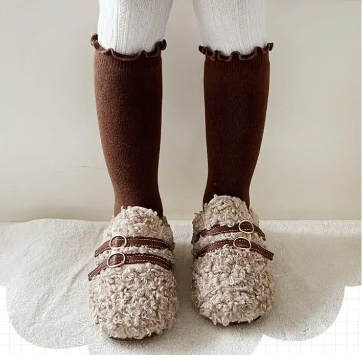 Miso - Korean Children Fashion - #todddlerfashion - Winter Shirring Tights - 11
