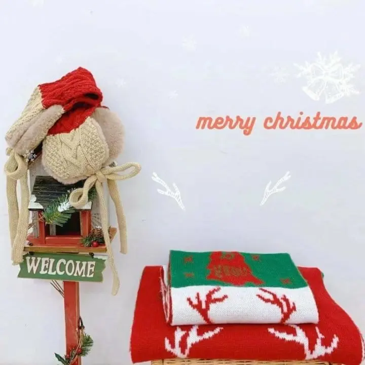 Miso - Korean Children Fashion - #todddlerfashion - Christmas Earmuff - 3