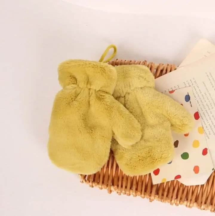 Miso - Korean Children Fashion - #toddlerclothing - Soft  Bucket Gloves - 10