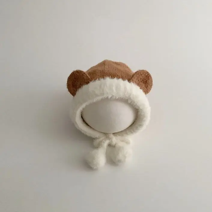 Miso - Korean Children Fashion - #toddlerclothing - Bell Bear Bonnet - 6