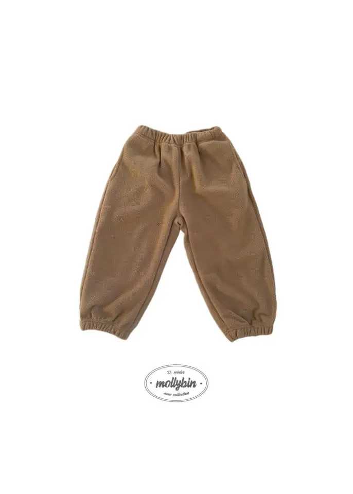 Mollybin - Korean Children Fashion - #Kfashion4kids - Coco Fleece Top Bottom Set - 2