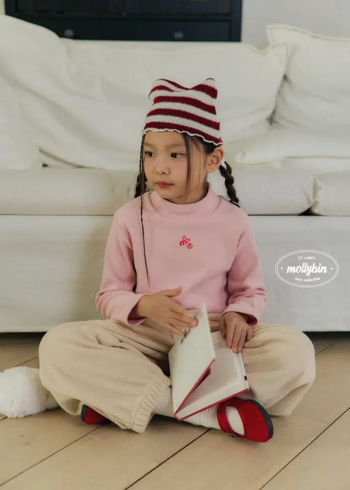 Mollybin - Korean Children Fashion - #prettylittlegirls - Molly Label Beanie - 4