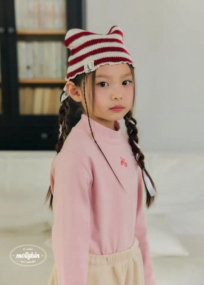 Mollybin - Korean Children Fashion - #discoveringself - Molly Half Neck Tee - 9