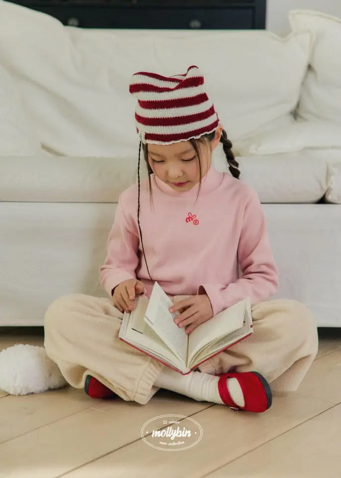 Mollybin - Korean Children Fashion - #discoveringself - Molly Label Beanie - 8