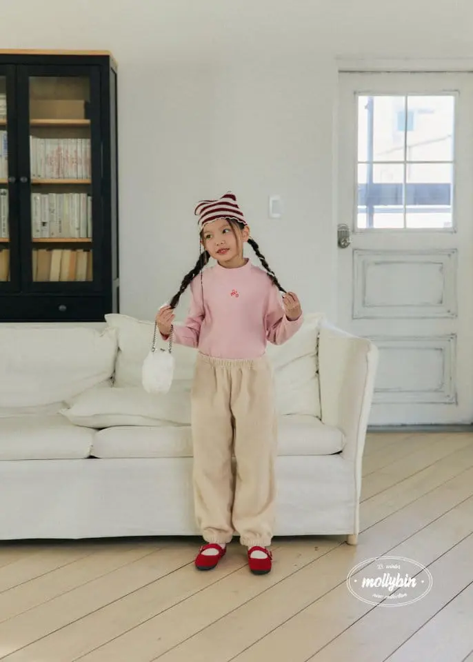 Mollybin - Korean Children Fashion - #kidsstore - Molly Half Neck Tee - 12