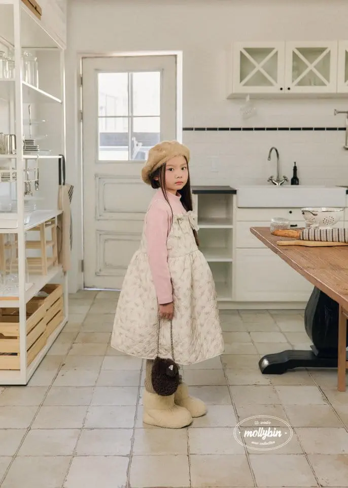 Mollybin - Korean Junior Fashion - #Kfashion4kids - Madeleine Quilted One-piece - 12