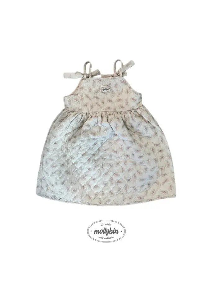 Mollybin - Korean Junior Fashion - #minifashionista - Madeleine Quilted One-piece