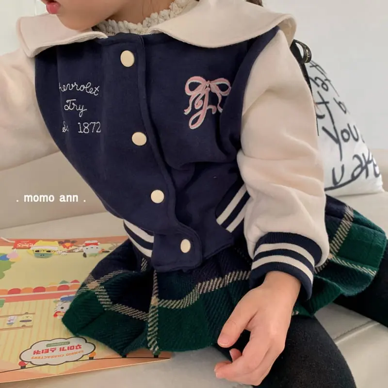 Momo Ann - Korean Children Fashion - #childofig - Baseball Jumper - 8