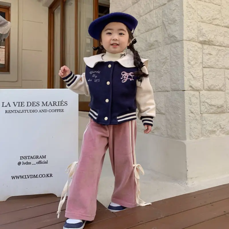 Momo Ann - Korean Children Fashion - #childofig - Baseball Jumper - 9