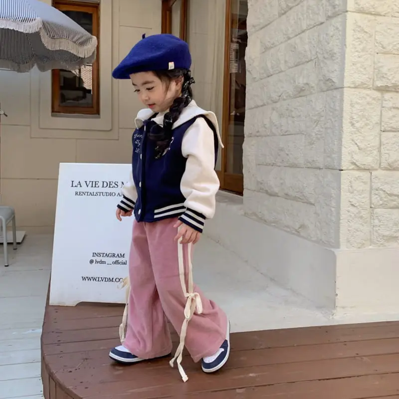 Momo Ann - Korean Children Fashion - #childofig - Veloure Pants - 9
