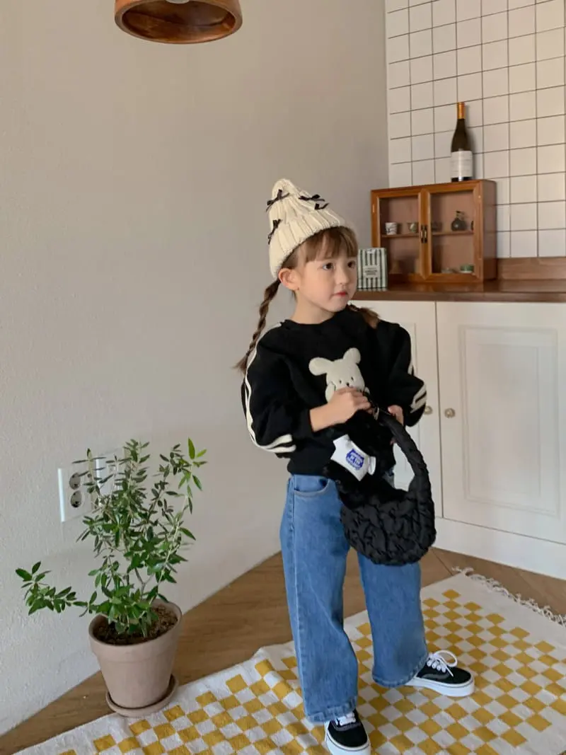 Momo Ann - Korean Children Fashion - #childofig - Bia Fleece Jeans - 10