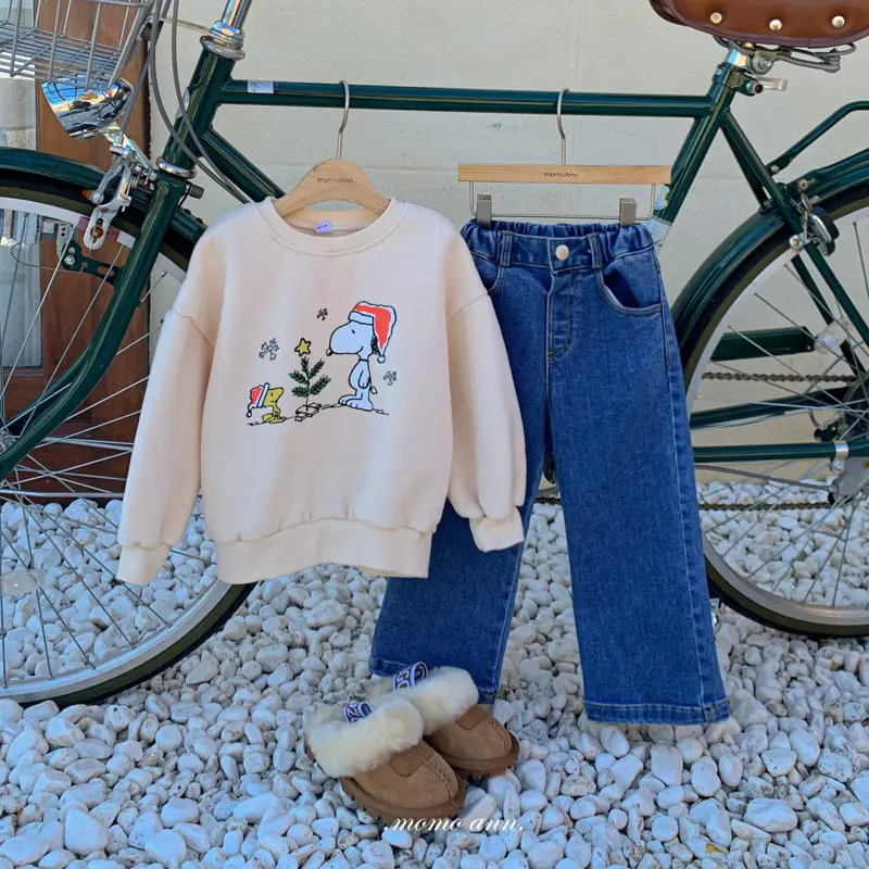 Momo Ann - Korean Children Fashion - #designkidswear - Snow Sweatshirt - 7