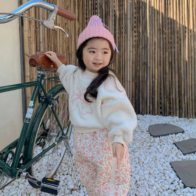 Momo Ann - Korean Children Fashion - #designkidswear - Boa Sweatshirt - 2