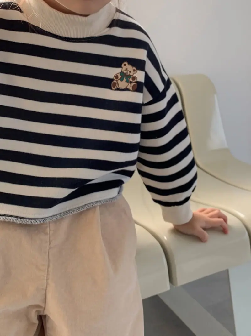 Momo Ann - Korean Children Fashion - #designkidswear - ST Bear Tee - 10