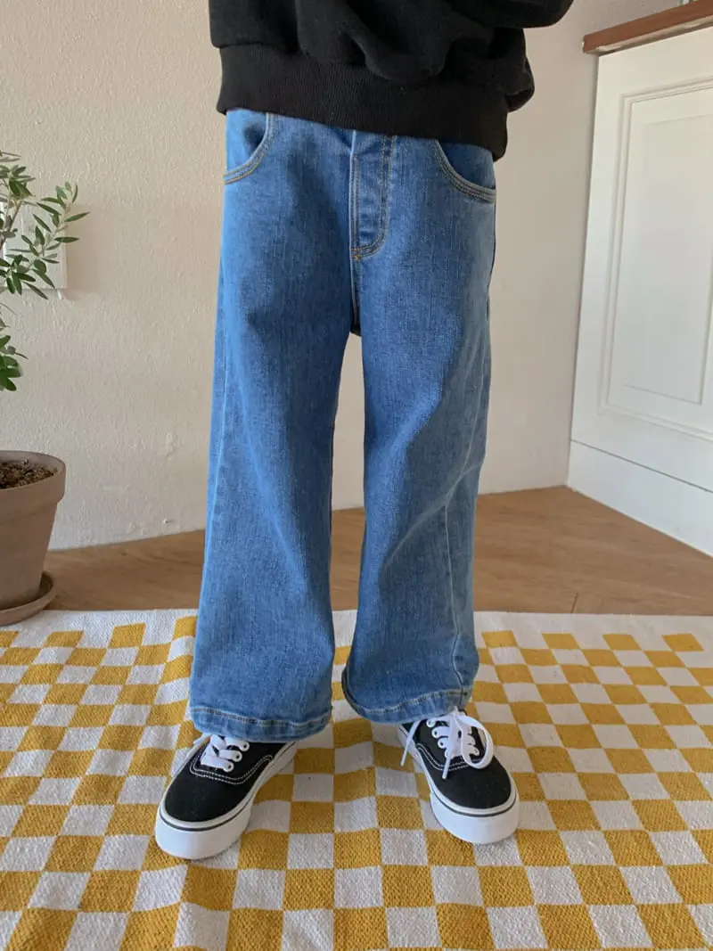 Momo Ann - Korean Children Fashion - #designkidswear - Bia Fleece Jeans - 12