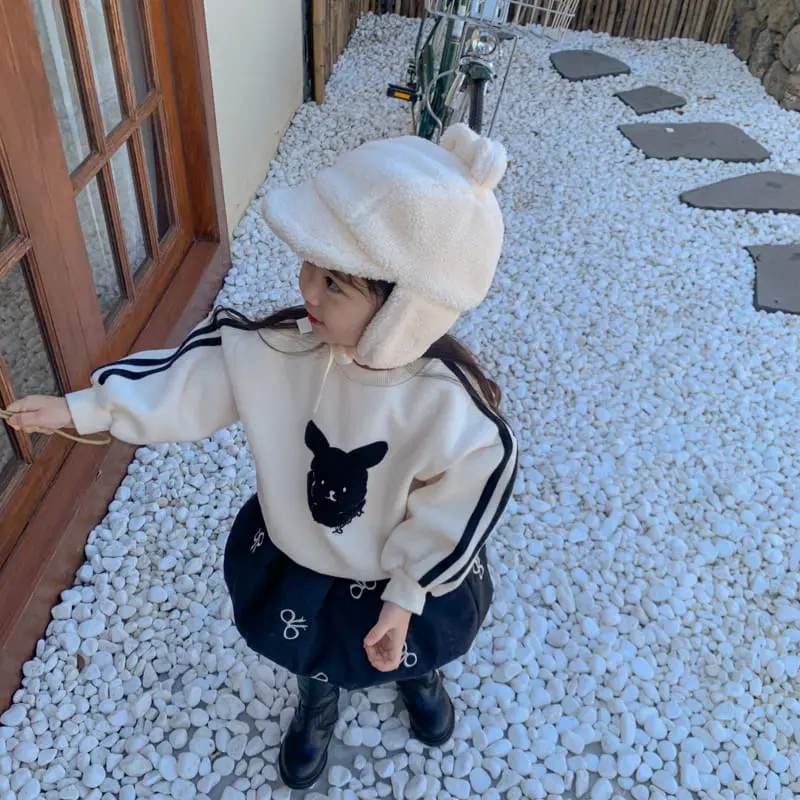 Momo Ann - Korean Children Fashion - #discoveringself - Bbogle Bunny Sweatshirt - 5