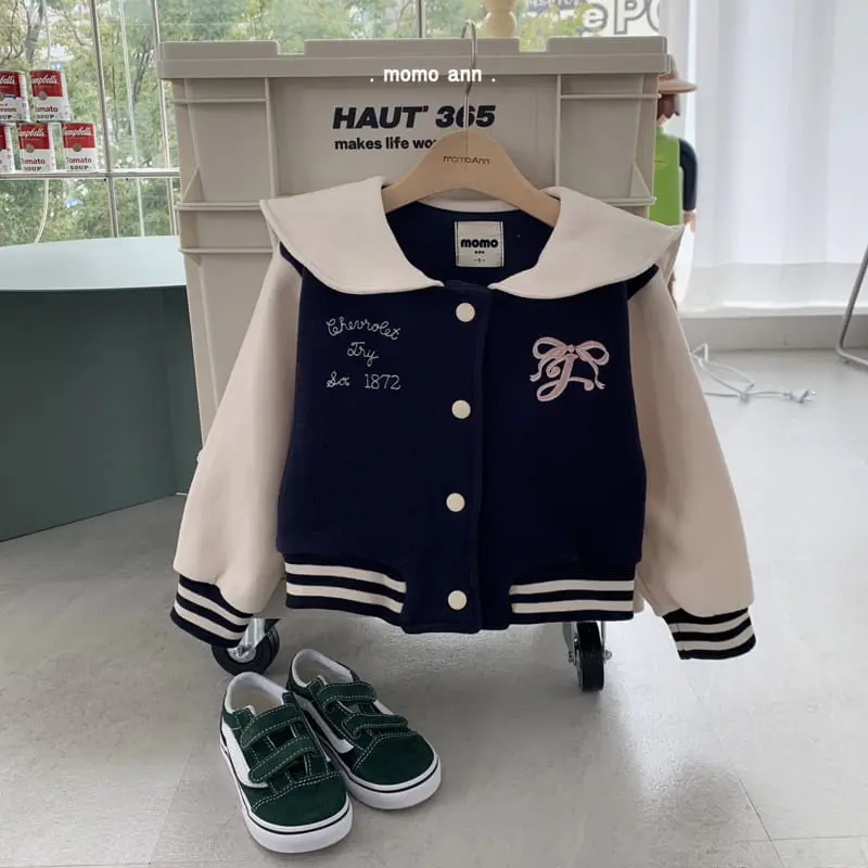 Momo Ann - Korean Children Fashion - #discoveringself - Baseball Jumper - 12