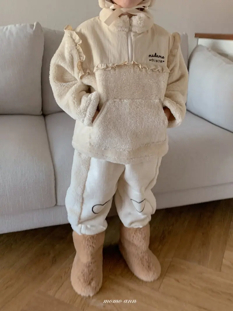 Momo Ann - Korean Children Fashion - #fashionkids - Frill Anorak Tee - 3