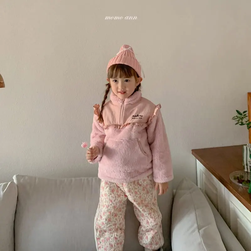 Momo Ann - Korean Children Fashion - #kidsstore - Frill Anorak Tee - 5