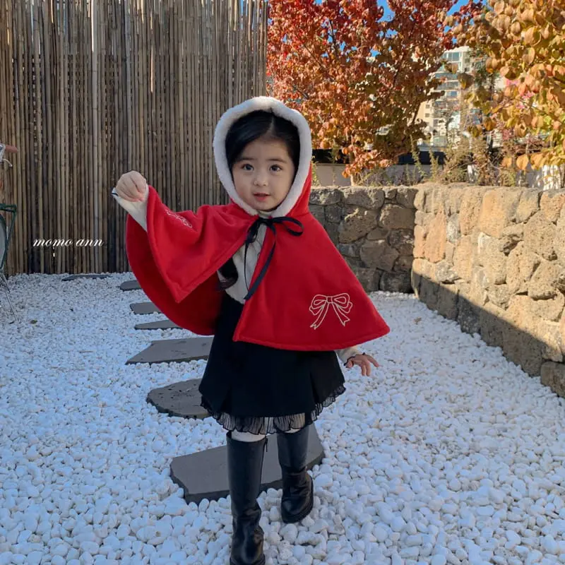 Momo Ann - Korean Children Fashion - #kidsshorts - Santa Cape - 4