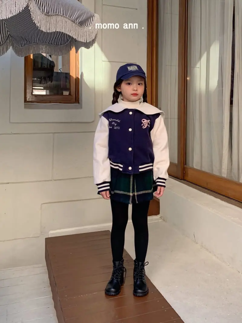 Momo Ann - Korean Children Fashion - #kidzfashiontrend - Baseball Jumper - 2