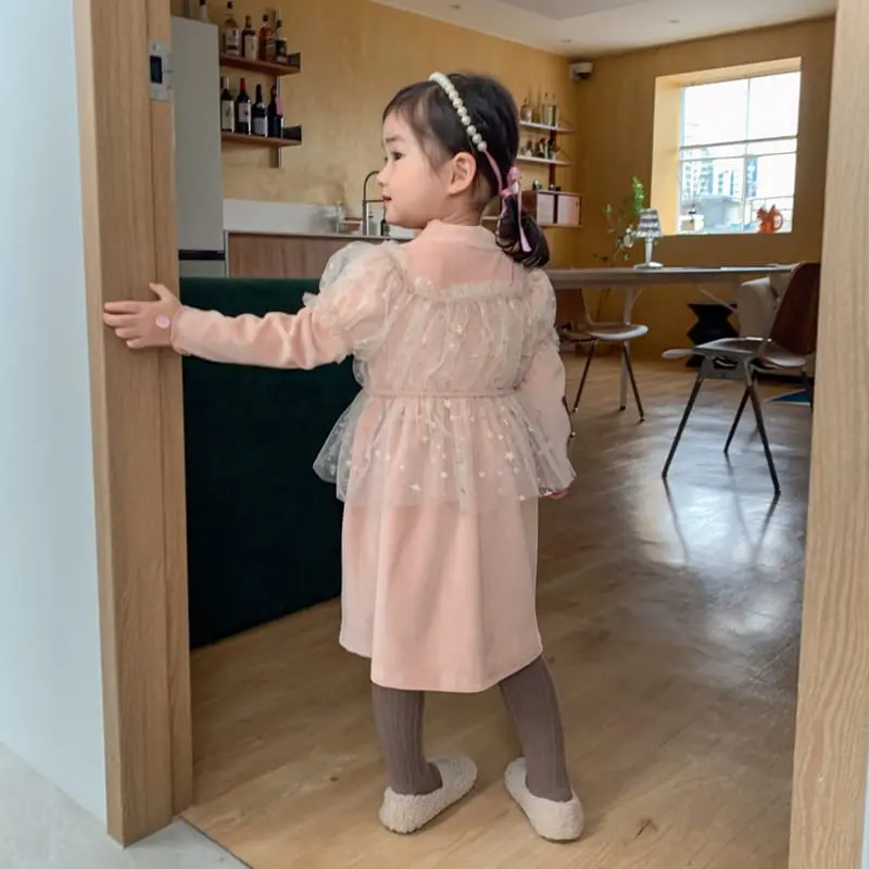 Momo Ann - Korean Children Fashion - #kidzfashiontrend - Bell One-piece - 5