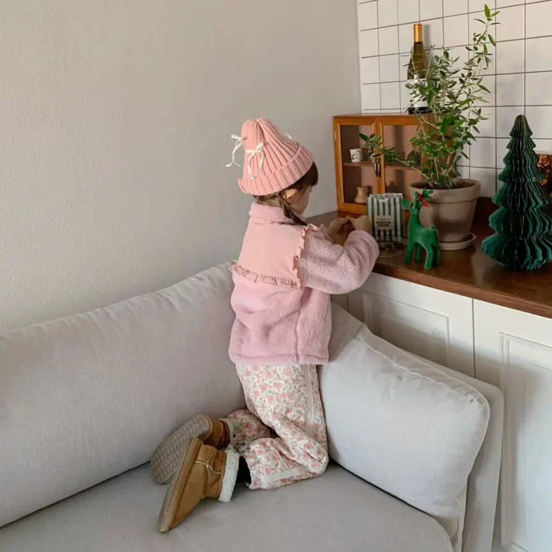Momo Ann - Korean Children Fashion - #littlefashionista - Frill Anorak Tee - 8