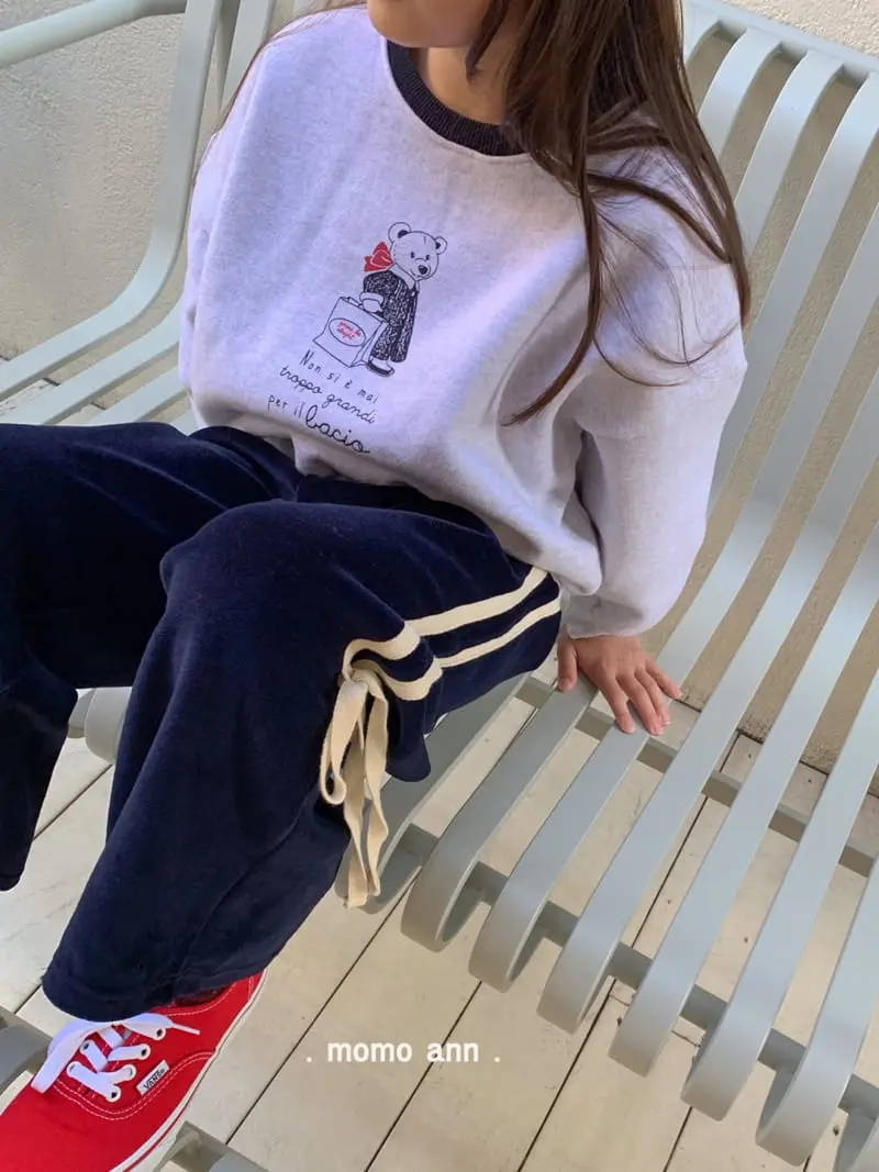 Momo Ann - Korean Children Fashion - #littlefashionista - Veloure Pants - 2