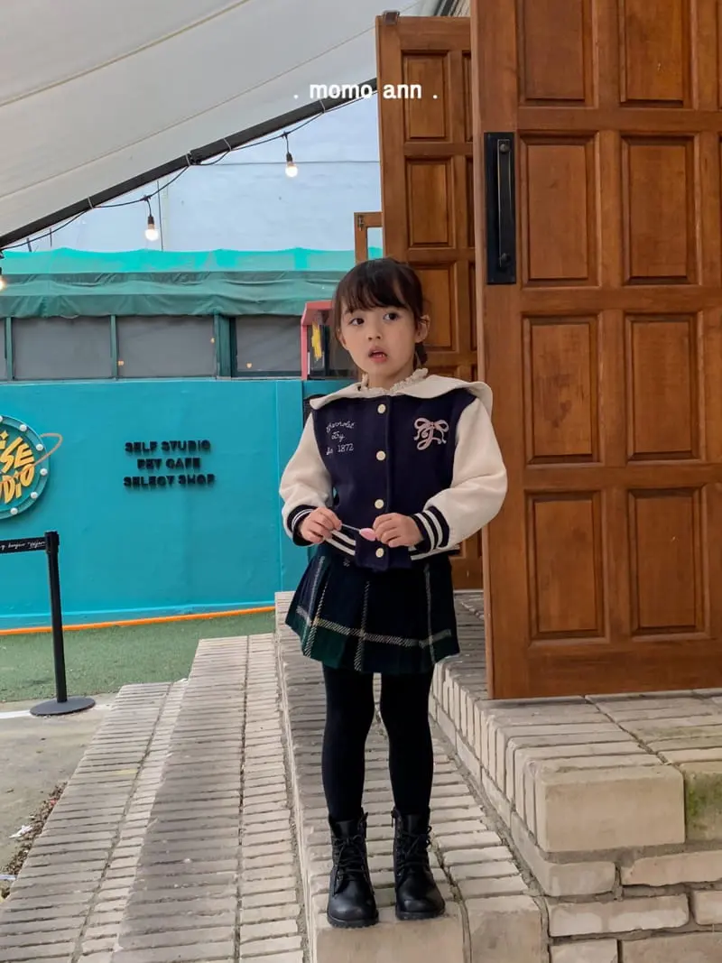 Momo Ann - Korean Children Fashion - #magicofchildhood - Baseball Jumper - 5