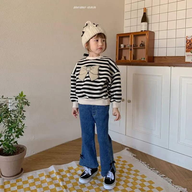Momo Ann - Korean Children Fashion - #minifashionista - ST Ribbon Tee