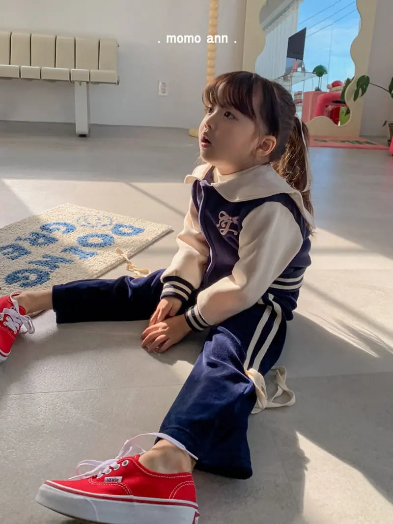 Momo Ann - Korean Children Fashion - #minifashionista - Baseball Jumper - 6