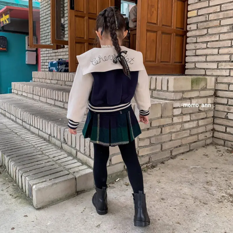 Momo Ann - Korean Children Fashion - #prettylittlegirls - Baseball Jumper - 7
