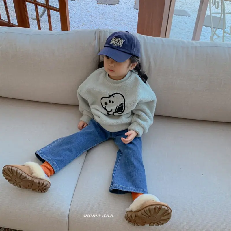 Momo Ann - Korean Children Fashion - #prettylittlegirls - Bia Fleece Jeans - 6