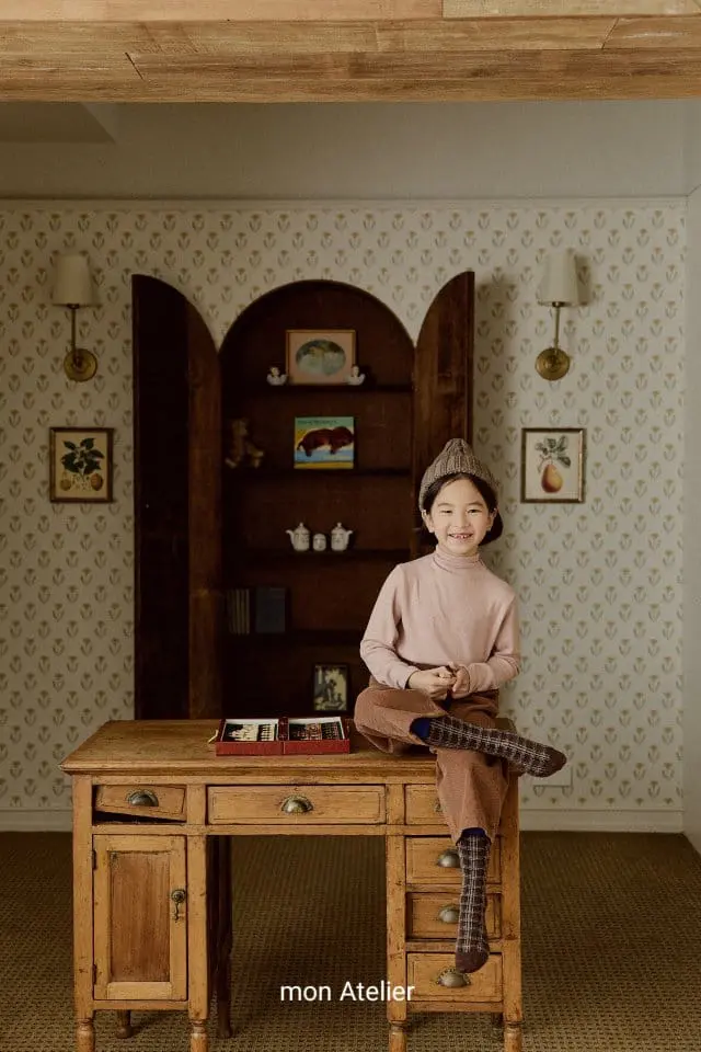 Mon Atelier - Korean Children Fashion - #childrensboutique - Brsu Turtleneck Tee - 12