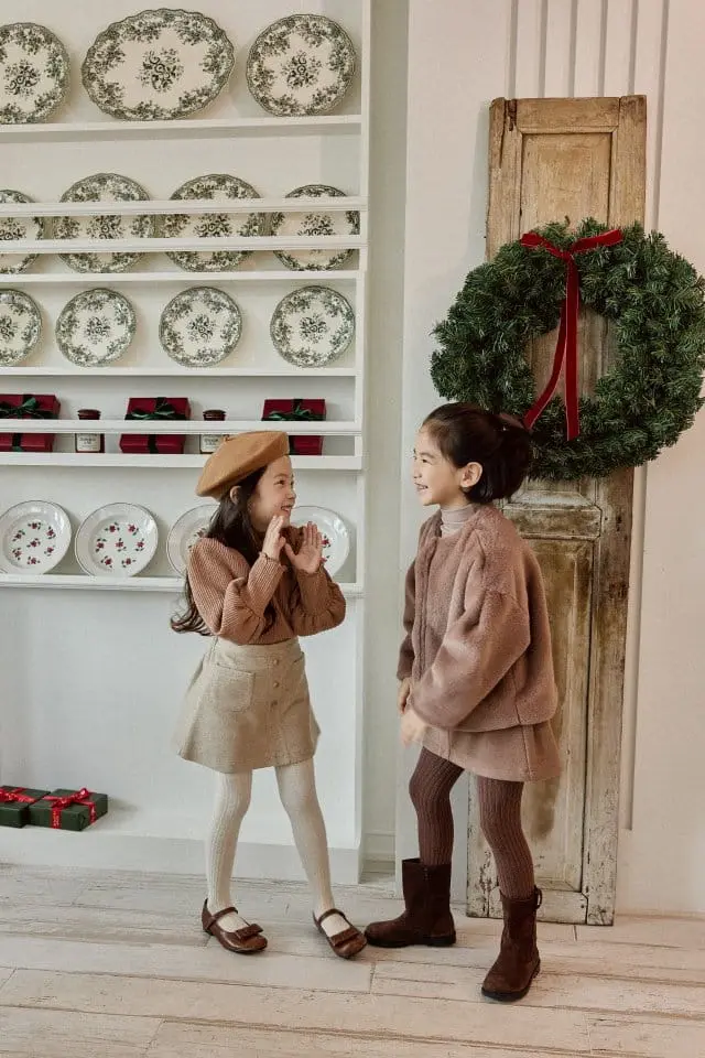 Mon Atelier - Korean Children Fashion - #fashionkids - Pocket Skirt - 10